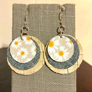 Small round earrings